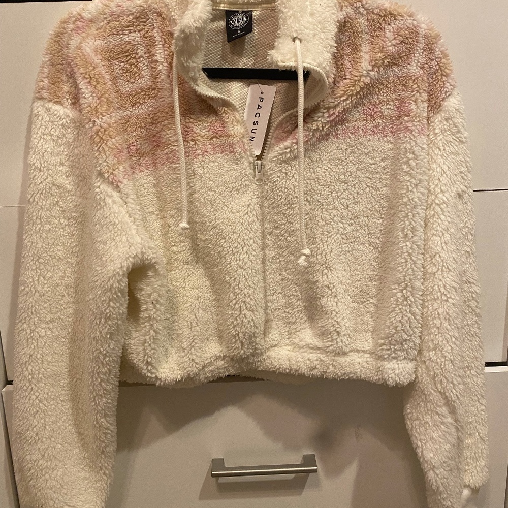SHERPA CROPPED PULLOVER